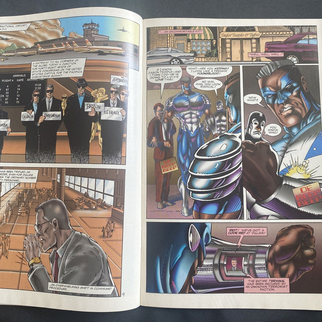 COMIC  - IMAGE Comics - SUPREME Bloodstrike June 1993  - (8761)