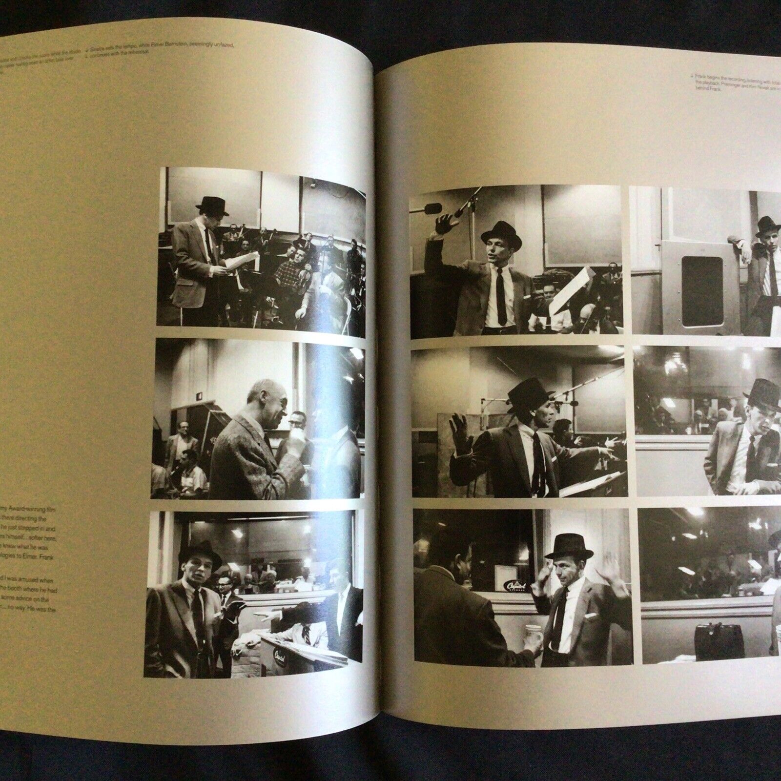 Sinatra An Intimate collection by Bob Willoughby Collectors Book - (9721)