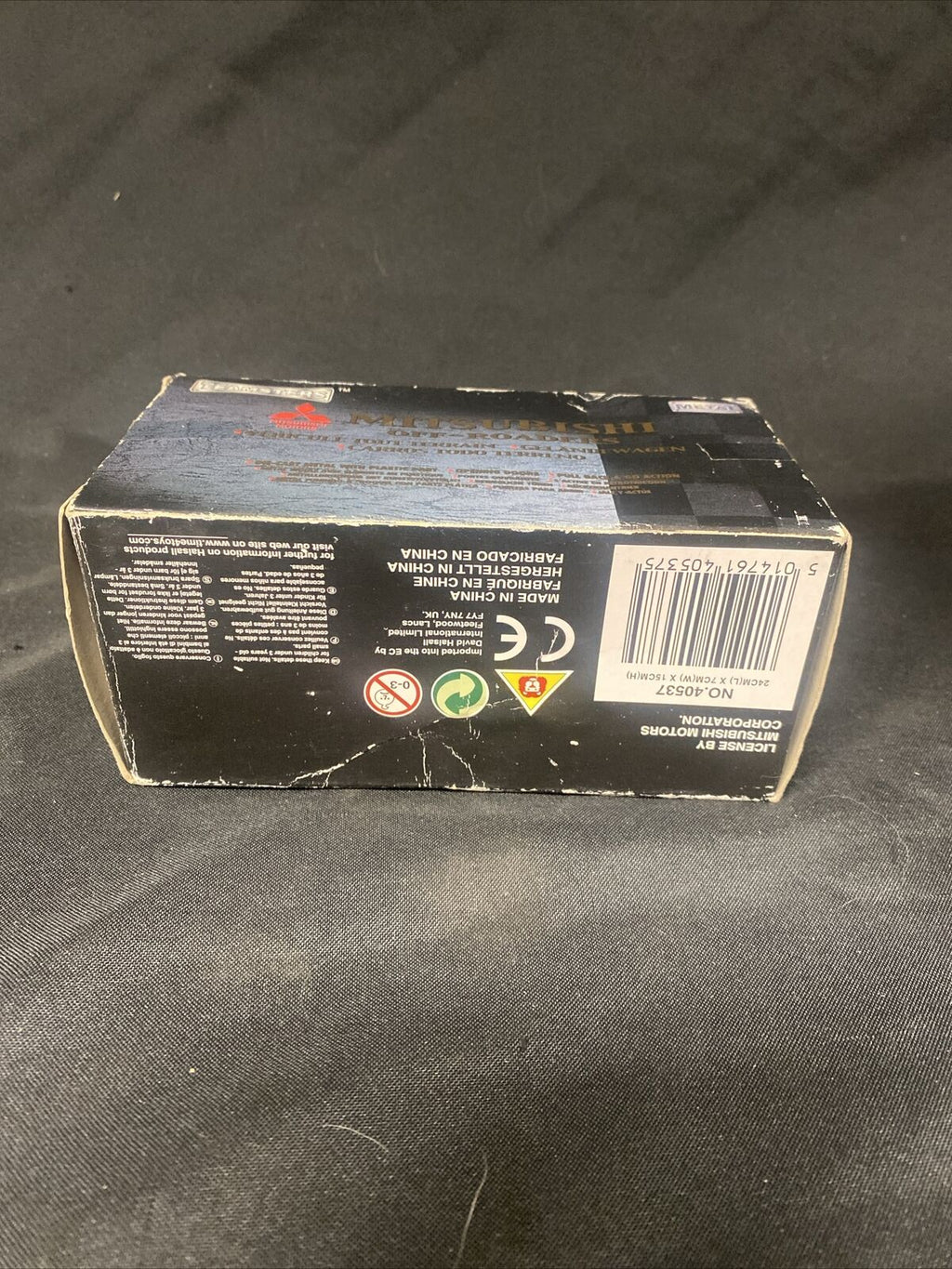 Vintage Halsall Die Cast Pull Back Mitsubishi Off-Roader Boxed - (5136)