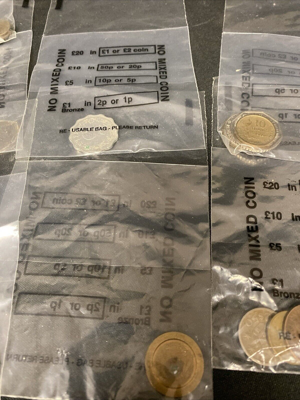 39 x Foreign non UK old Coins pre-euro 12 Countries assorted - (5712)