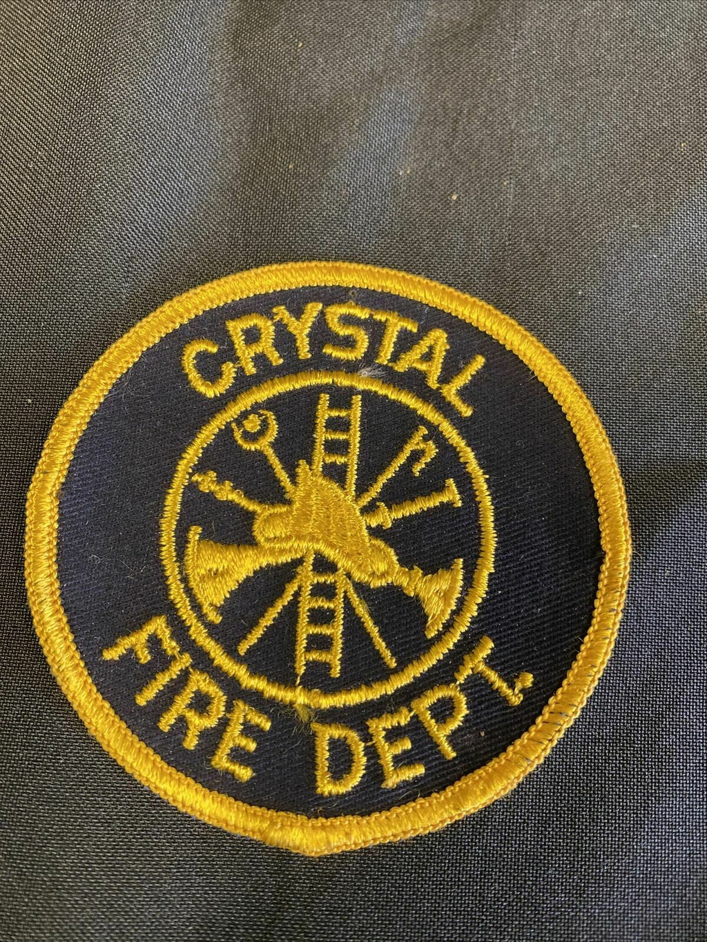 GENUINE USA St. Marys PA Crystal Fire Department Cloth Patch 80mm (7219)