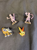 Pokémon 2007 Figures 2" x 4 figures - (7278)