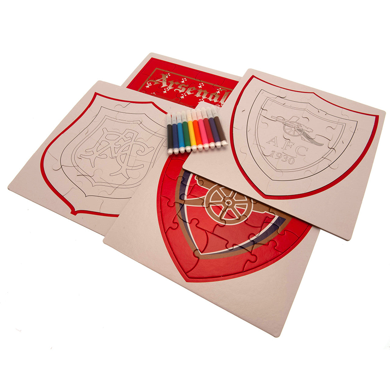 Arsenal Football Club Official Shop Merchandise 4x 12-24 piece puzzles