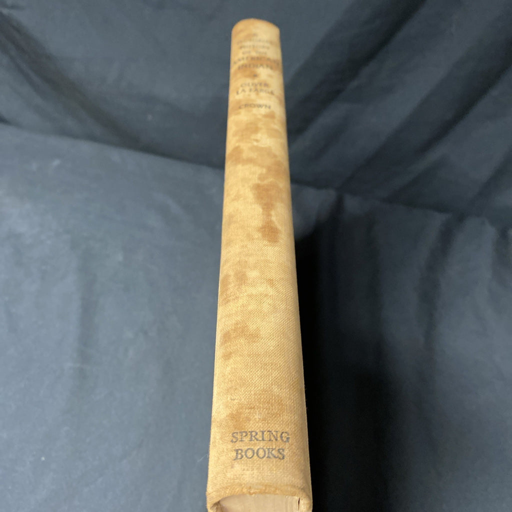 Book - LA FARGE, OLIVER, A Pictorial History of the American Indian 1956 1st Ed (1518)