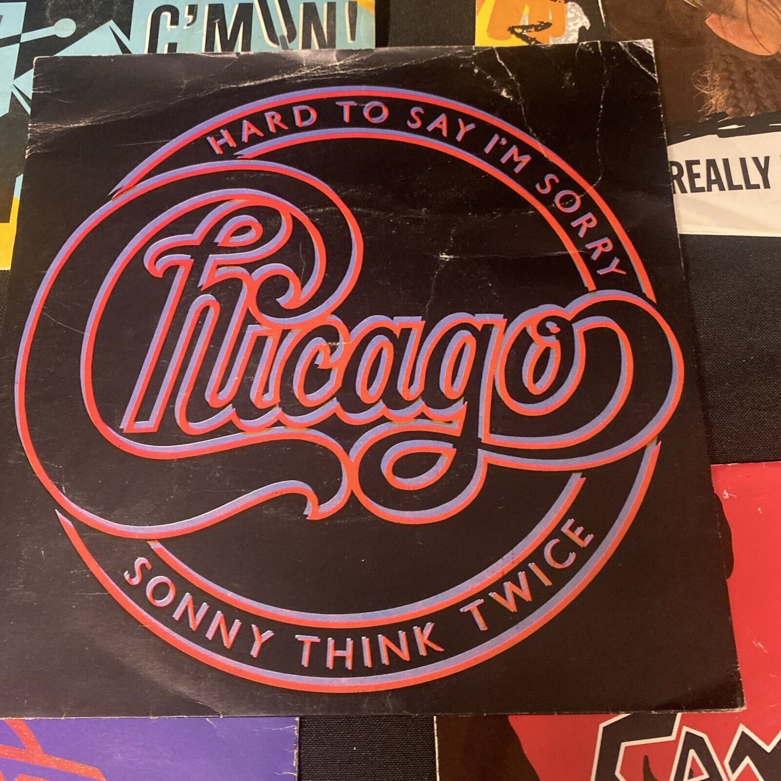 Vinyl Records 7" Singles 5 x 1980's Chicago Bronski Beat Commodores Etc -(9519