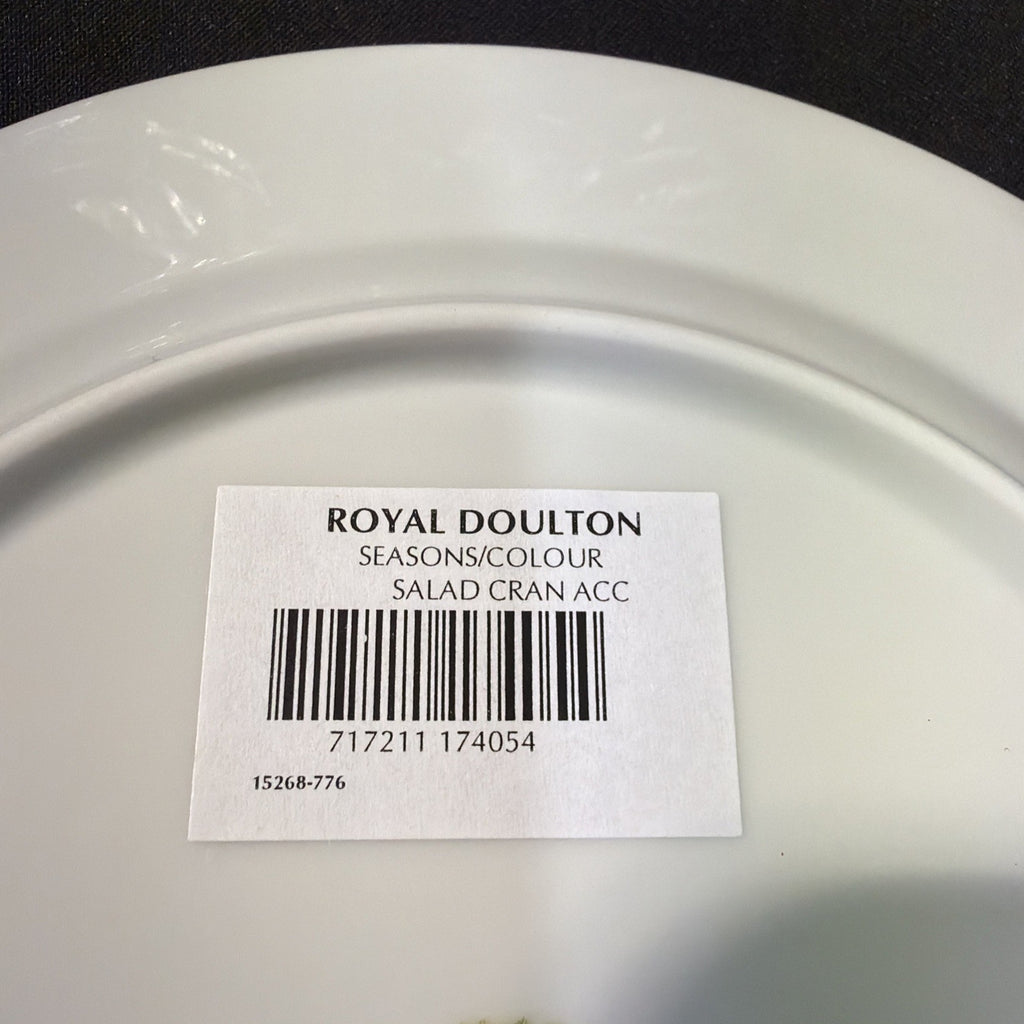 ROYAL ALBERT Old Country Roses Seasons of Colour Christmas Set of 6 Plates 8”