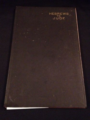 Book - The Epistle of Paul The Apostle - Eyre & Spottiswoode  1900 ? (1369)