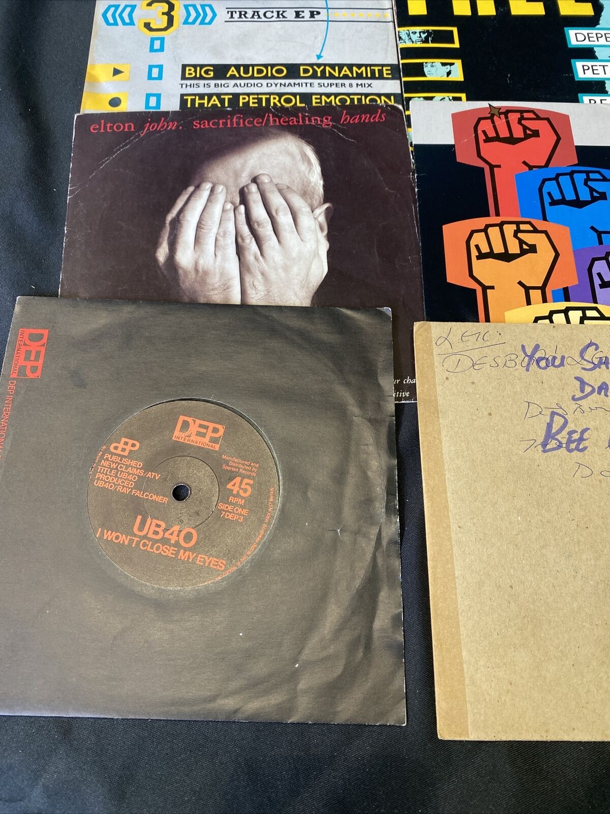 Vintage 1980's 7" Singles x13 Culture Club UB40 Frankie Goes to + More (8364