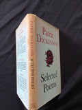BOOK - SELECTED POEMS by PATRIC DICKINSON - 1968 - (8700)