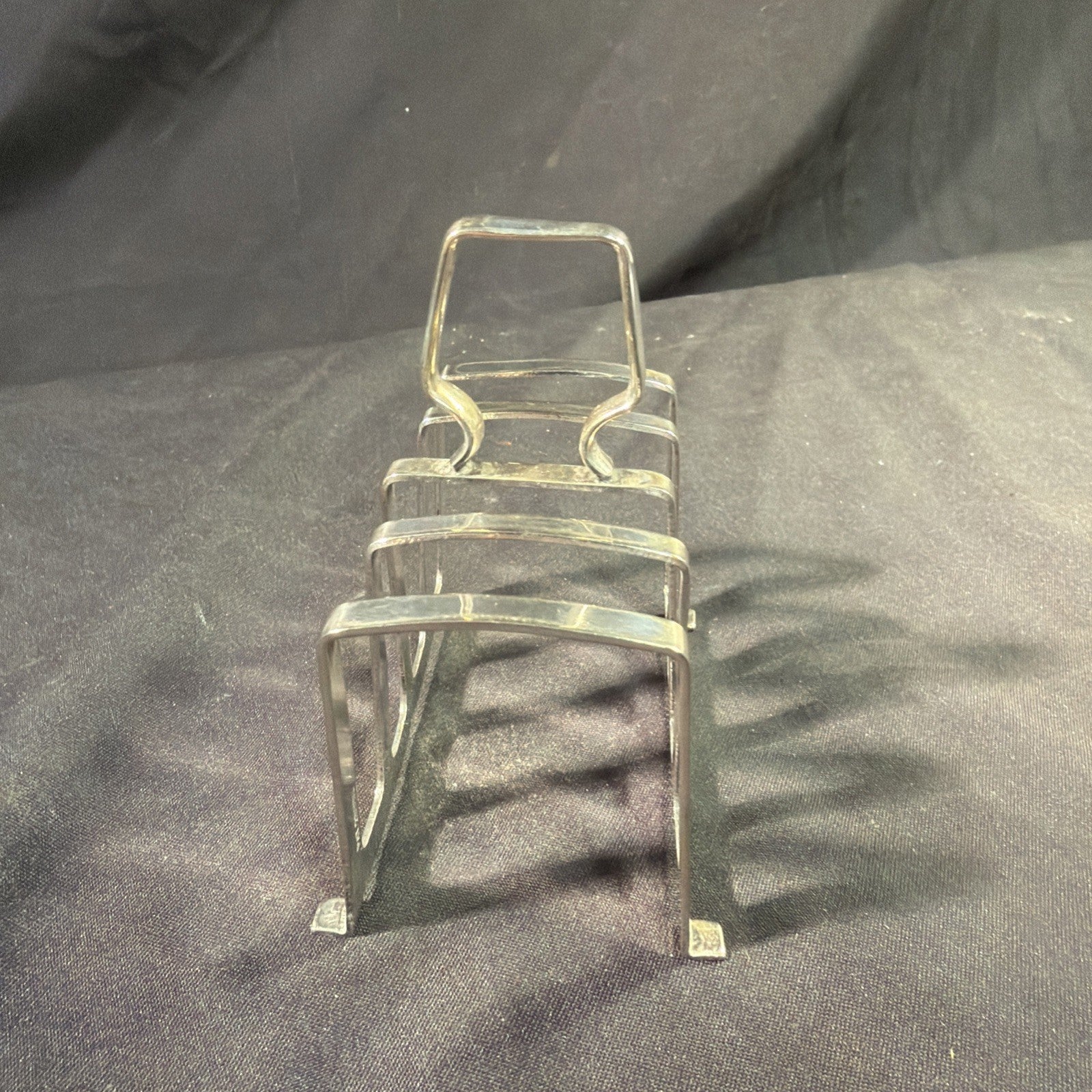 Silver Plate EPNS Toast Rack Excellent Condition - (2061)