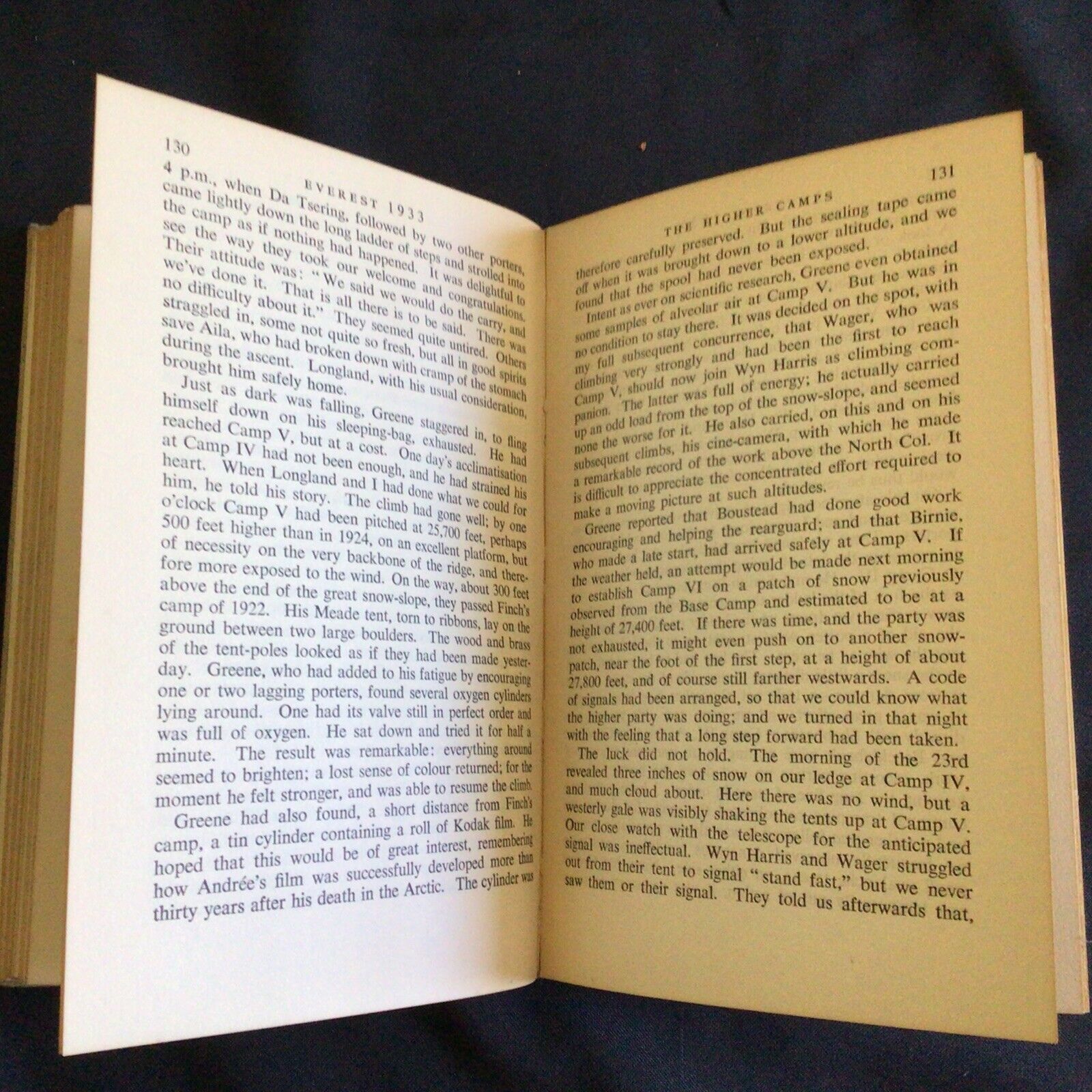Hugh Ruttledge - Everest 1933 Antique Book edition 1938 - (9727)