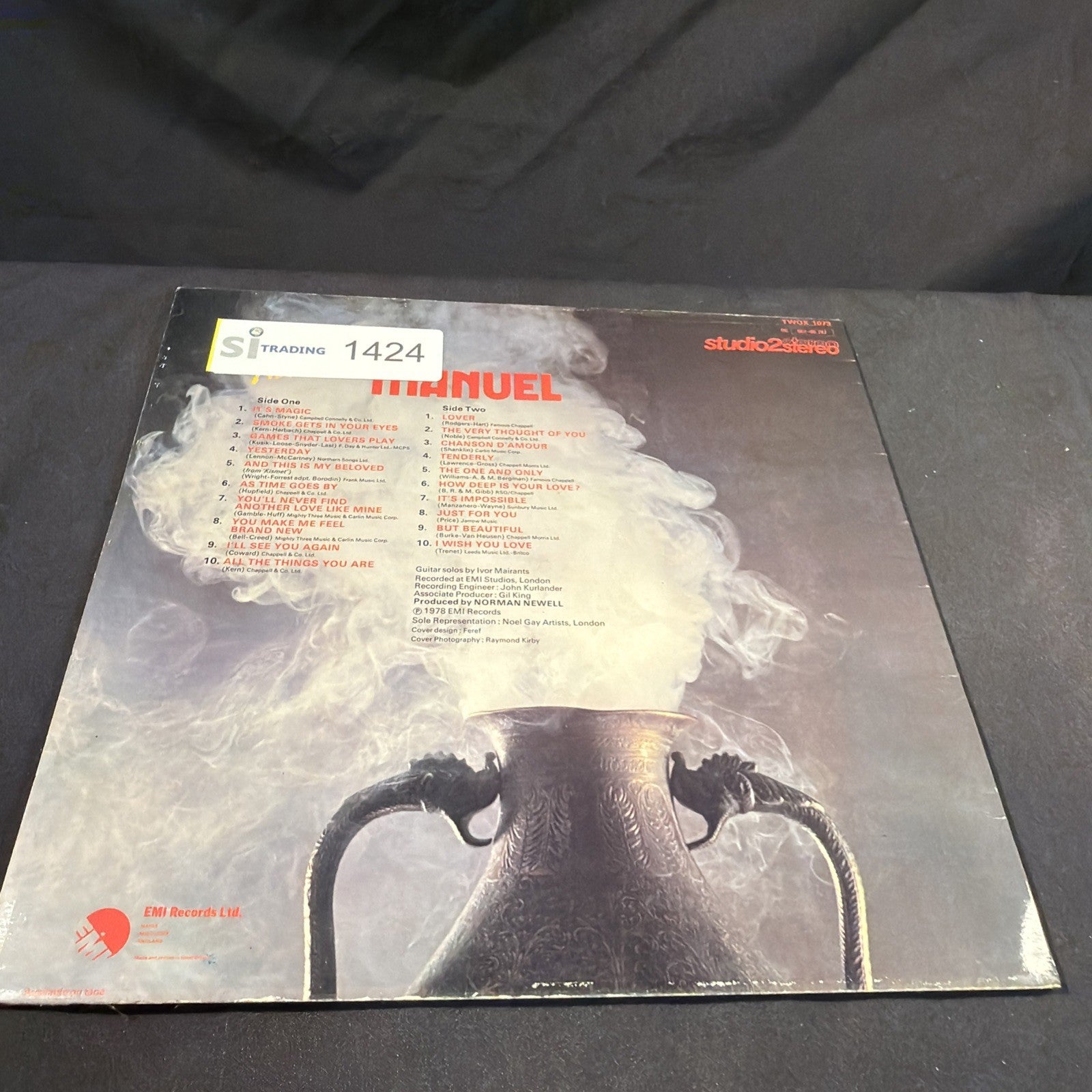 VINYL RECORD - The Magic of Manuel - 1978 EMI Records (1424)