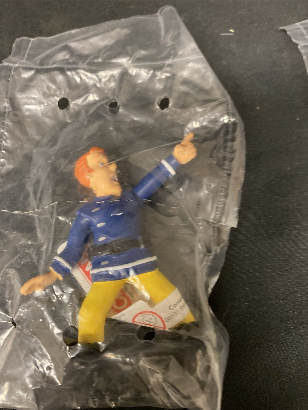 Comansi Spain 2 x Fireman Sam Figures Cake Toppers Brand New - (5021)
