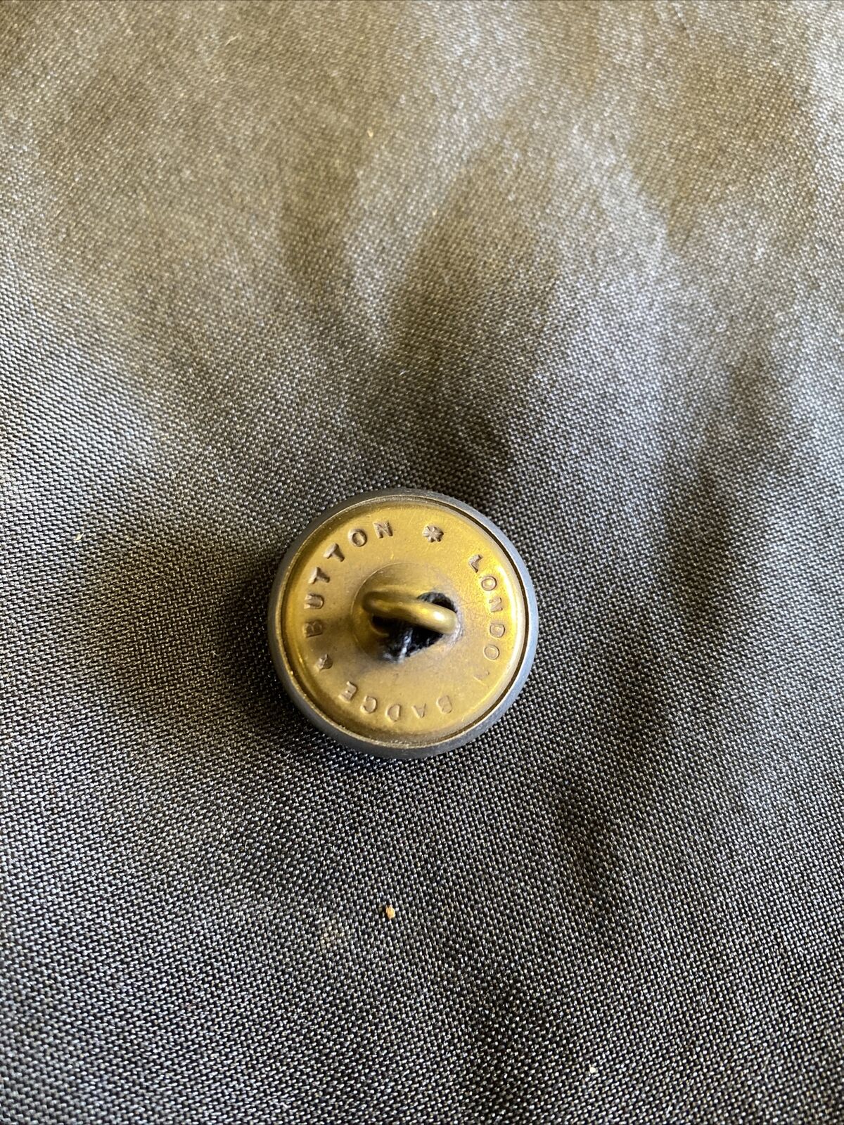 FIRE BRIGADE Vintage Tunic Button - EASTERN REGION Helmet on Star 25mm  (7603