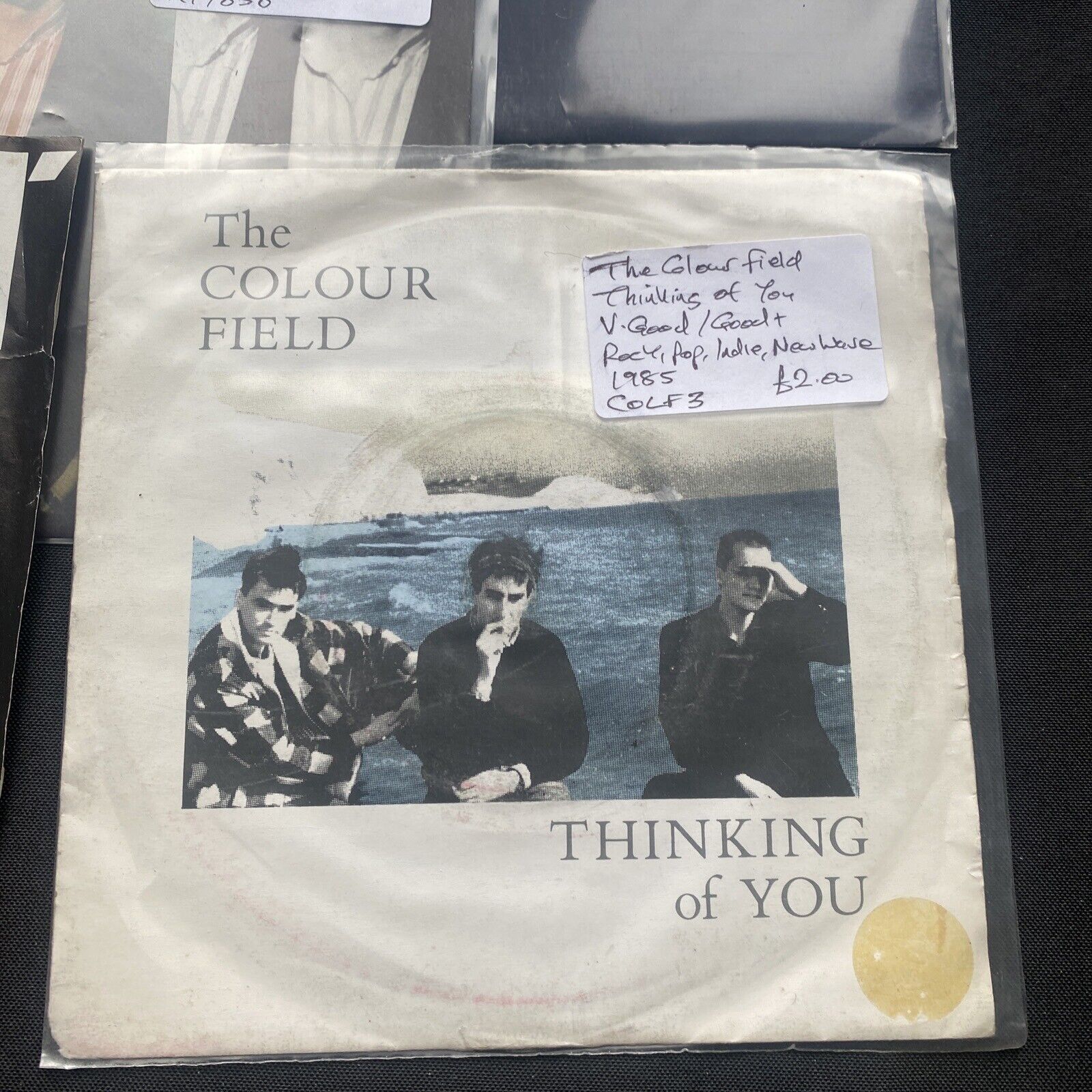 Vinyl Records 7" Singles 5 x 1980's Damian, Deacon Blue, Coulor Field Etc -(9480