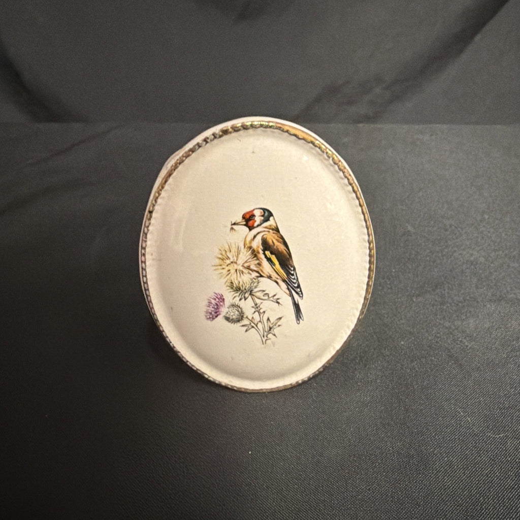 Vintage Szeiler 1960's / 70's Posy / Spill Vase Goldfinch - (2003)