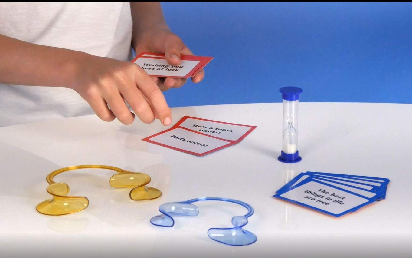 Say It Don't Spray It - 6 x Mouthguard Game packs - 2 player Travel party