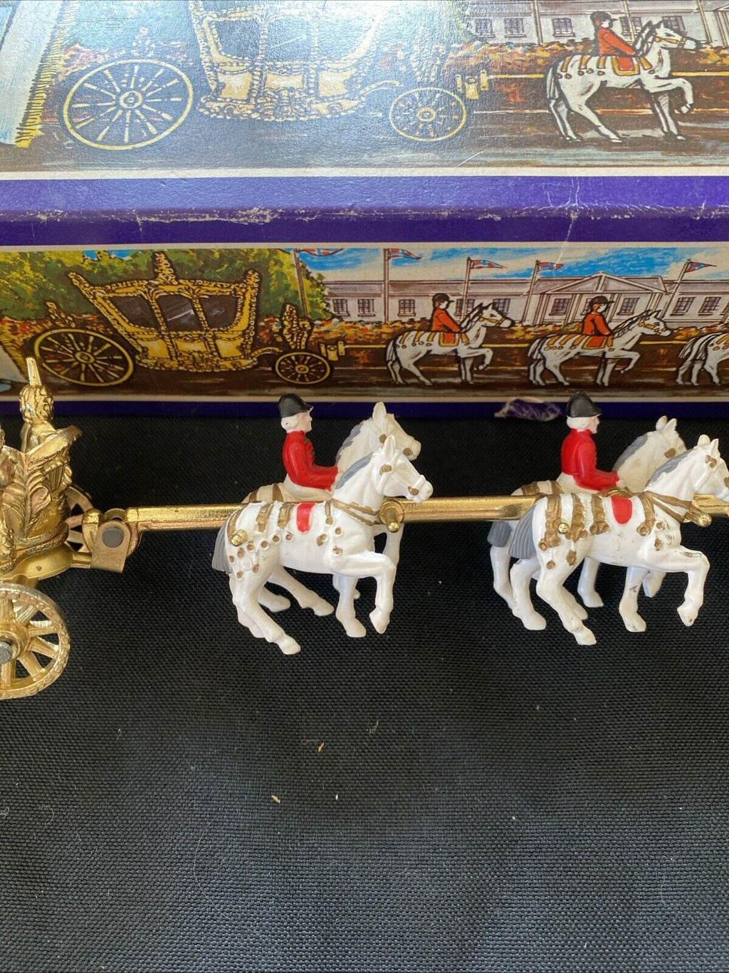 Crescent Toy Co Ltd 1977 The Royal State Coach Die Cast Model & Box (5888)