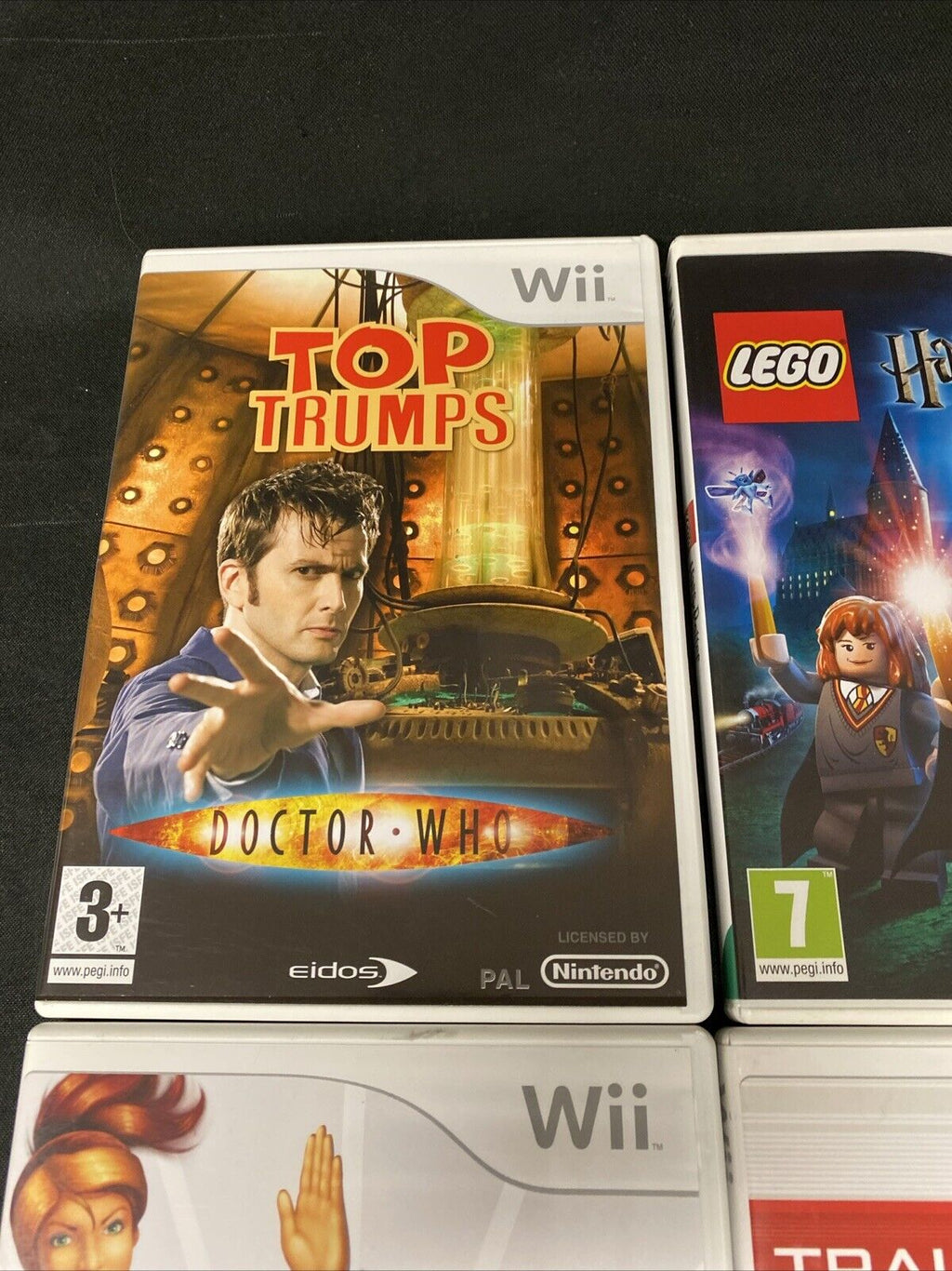 Nintendo WII Bundle 4 Games Inc LEGO Harry Potter and more - (5560)