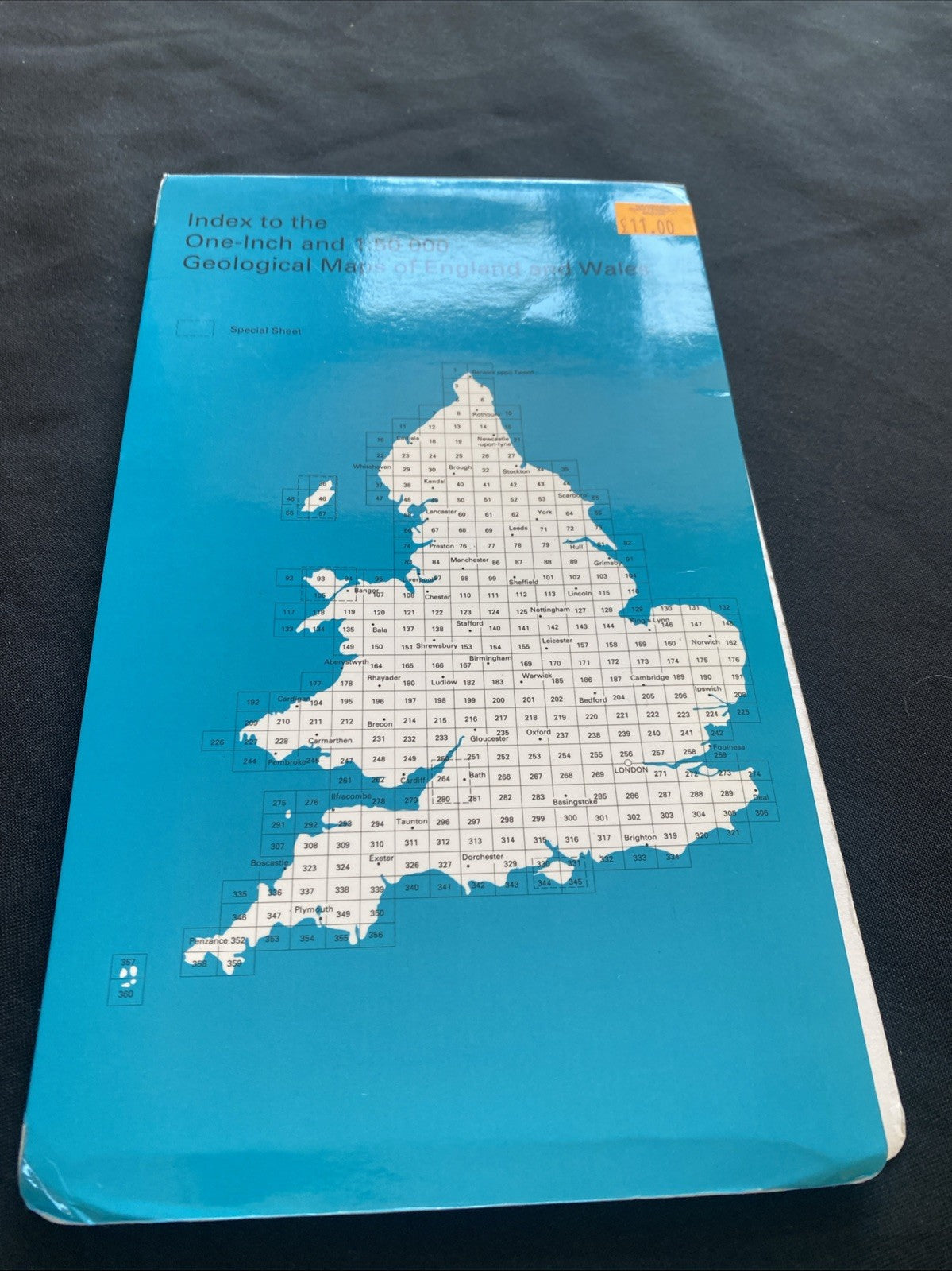 British Geological Survey Solid and Drift Edition Map Marlborough 1:50 sc (1309)
