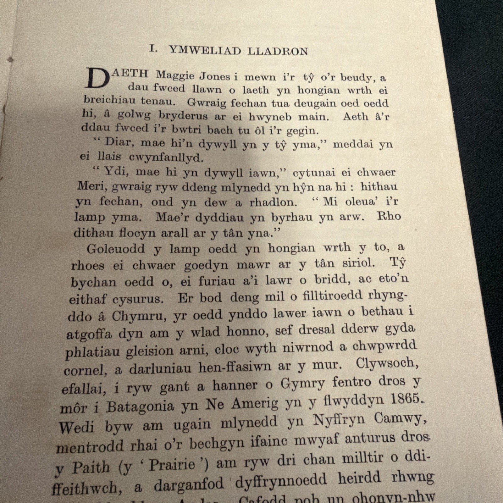Y March Coch, Richard Bryn Williams - Welsh Language book - (1890)