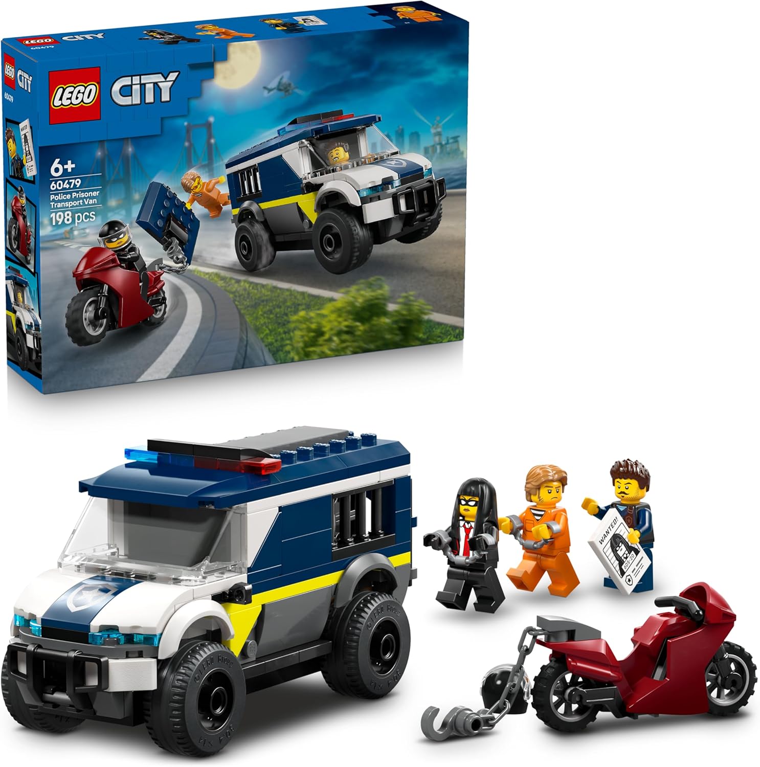 LEGO City Police - Police Prisoner Transport Van - 60479