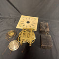 Jerome & Co "New Haven" 8 Day Clock 1850's Face, movement & weights - (1950)