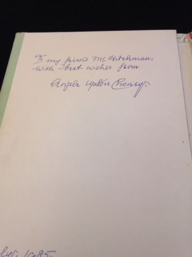Book - The Hills of Time and Other Poems Signed Angela Upton Cheney 1985 (1175)