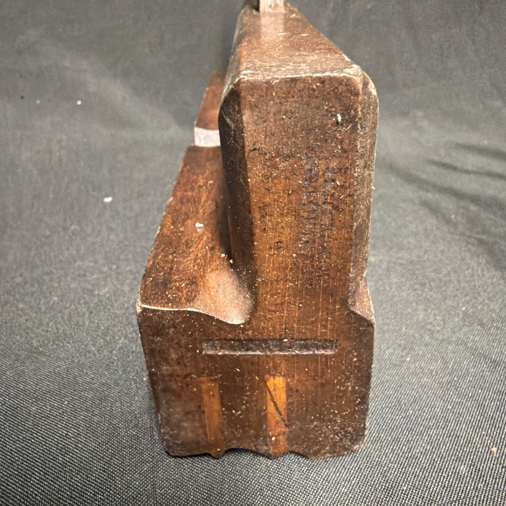 Antique British Wooden Moulding Plane 9.5" Arthington, Manchester - (1853)