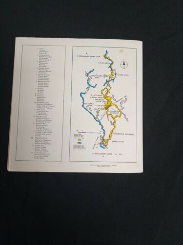 POSTOJNA CAVE - Floppy vinyl English single and 11 original slide photos (6986)
