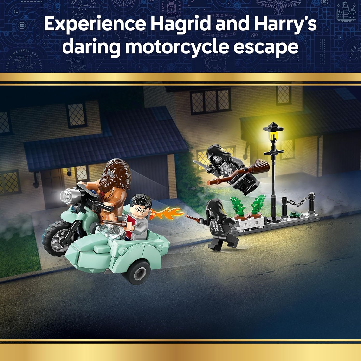 LEGO Harry Potter - Hagrid & Harry's Privet Drive Escape - 76459