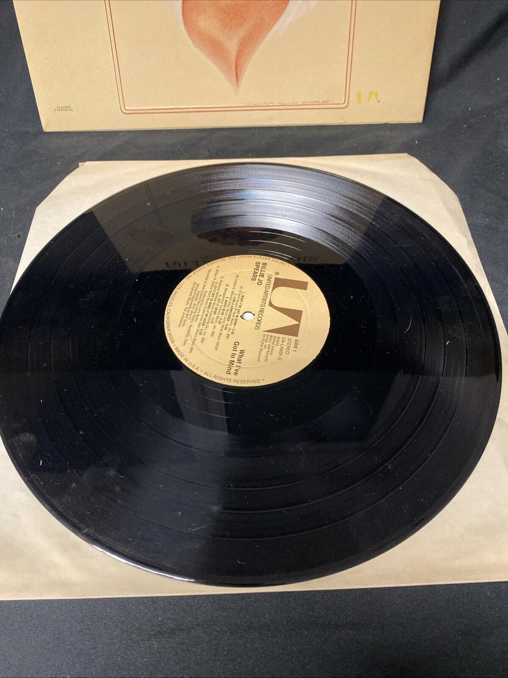 VINYL RECORD - Billie Jo Spears WHAT I'VE GOT IN MIND Album 1976 - (5662)