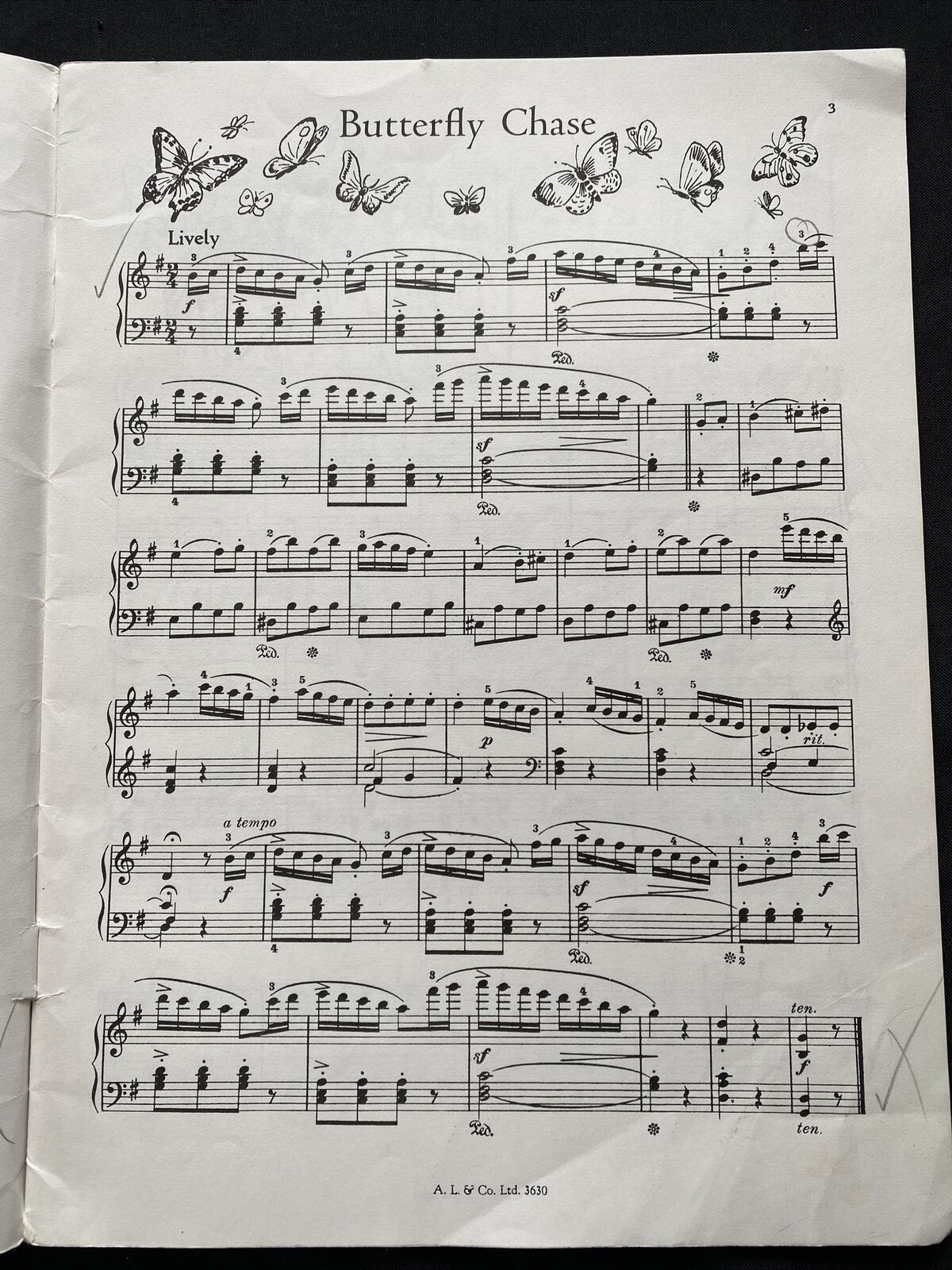 Piano Music Book 1935 Playtime Book Richard Krentzlin16 pieces - (9593)