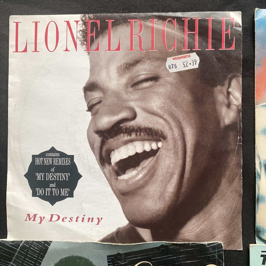 Vinyl Records 7" Singles 5 x 1980's Lionel Richie, Linx, Elbow Bones - 9437