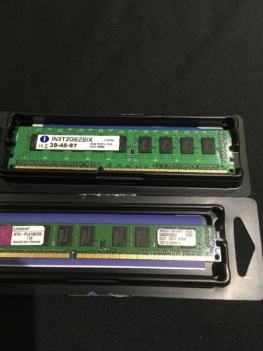 2 x RAM - Kingston PL313E  & Hynix J1209A - 2GB each Memory - (2344)