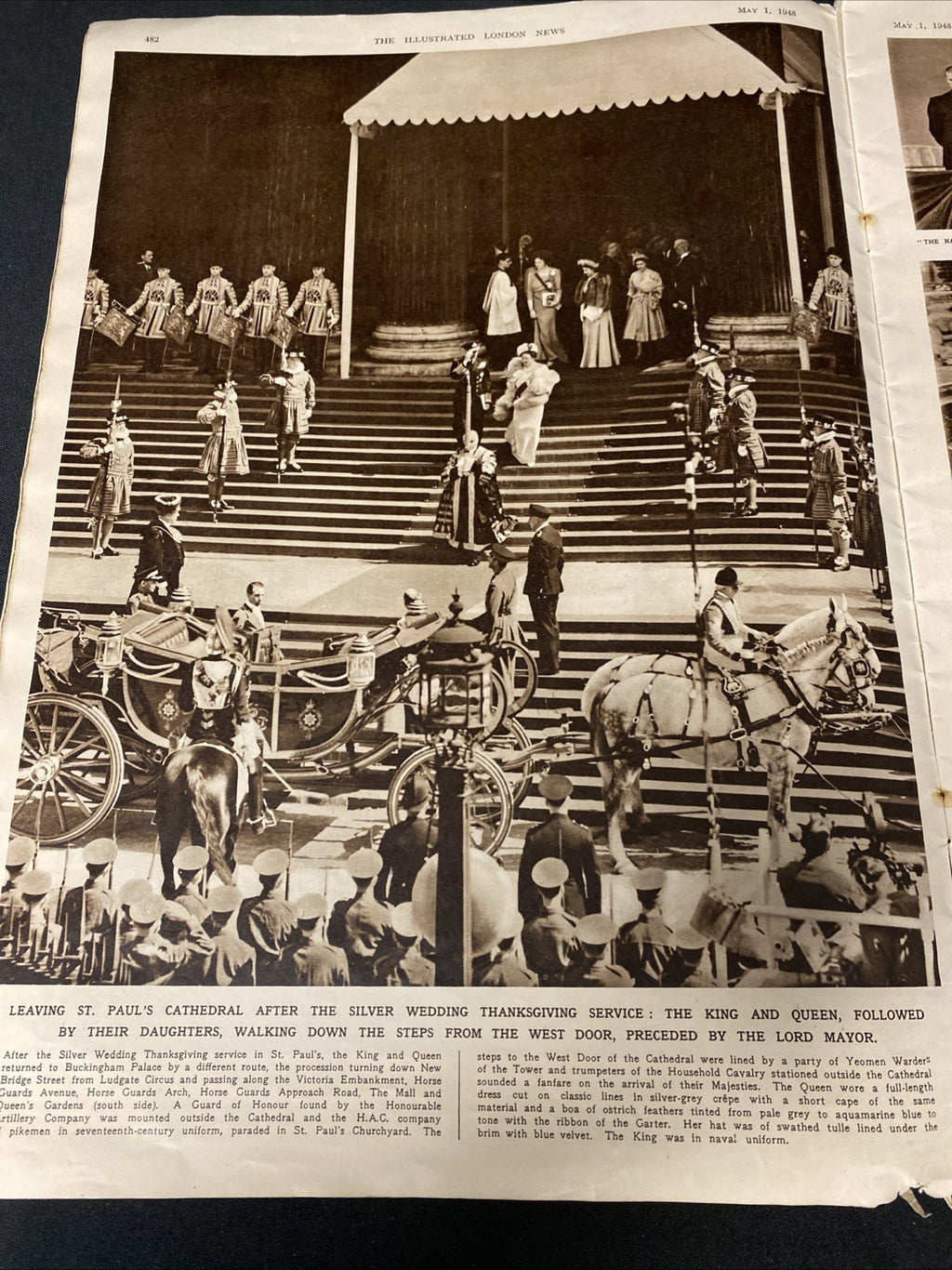 The Illustrated London News Royal Silver Wedding Edition 1948 - (1675)