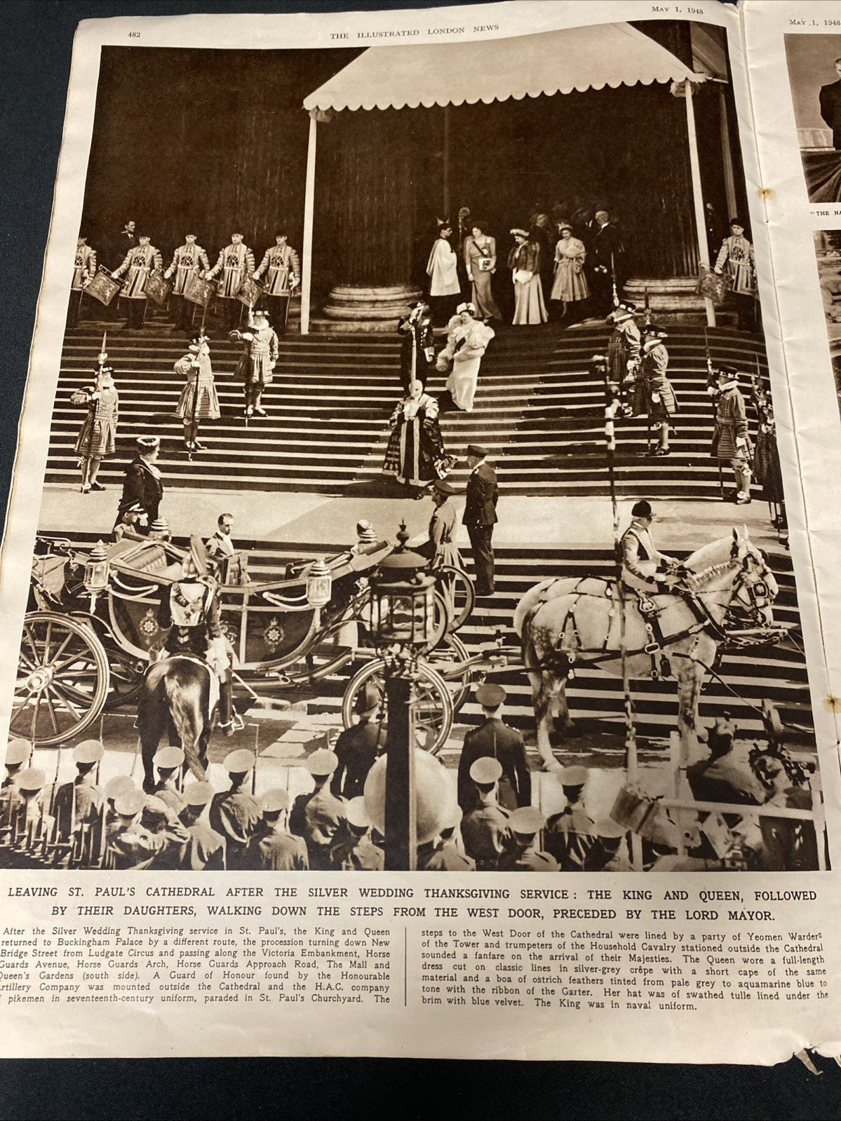 The Illustrated London News Royal Silver Wedding Edition 1948 - (1675)