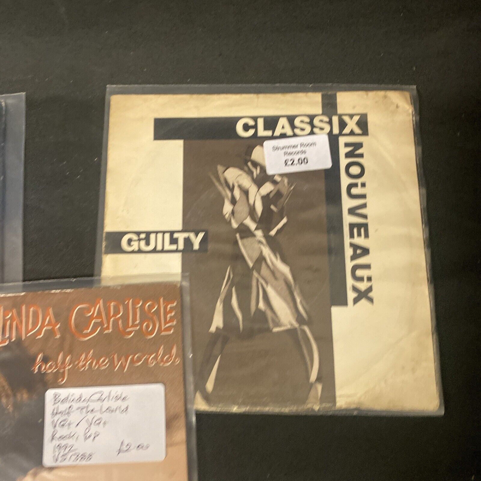 Vinyl Records 7" Singles 5 x 1980's Belinda Carlise, Capaldi, Breen Etc -(9481)