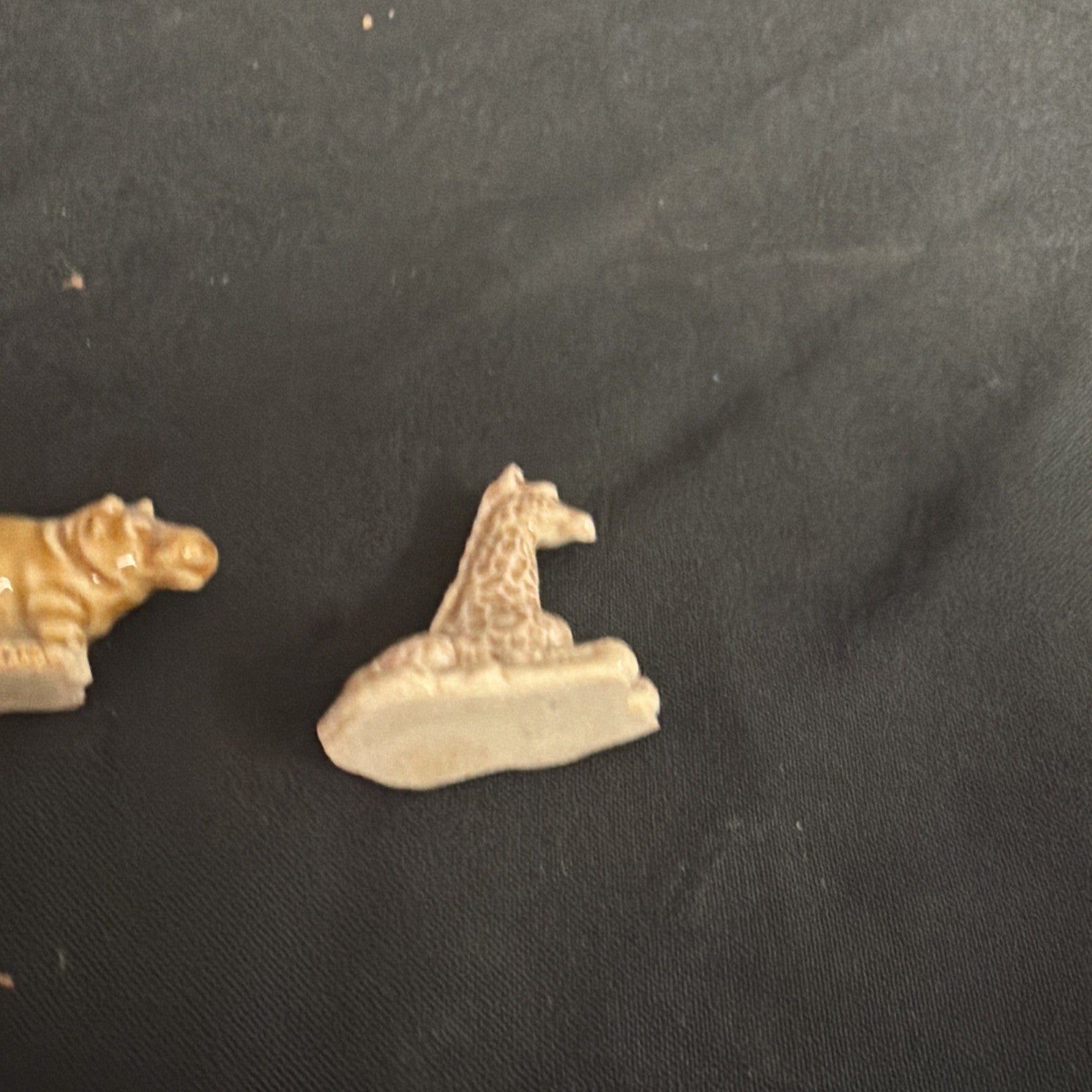 Wade Whimsies Miniature Figures x 3 Hippo, Lion, Giraffe - (1881)