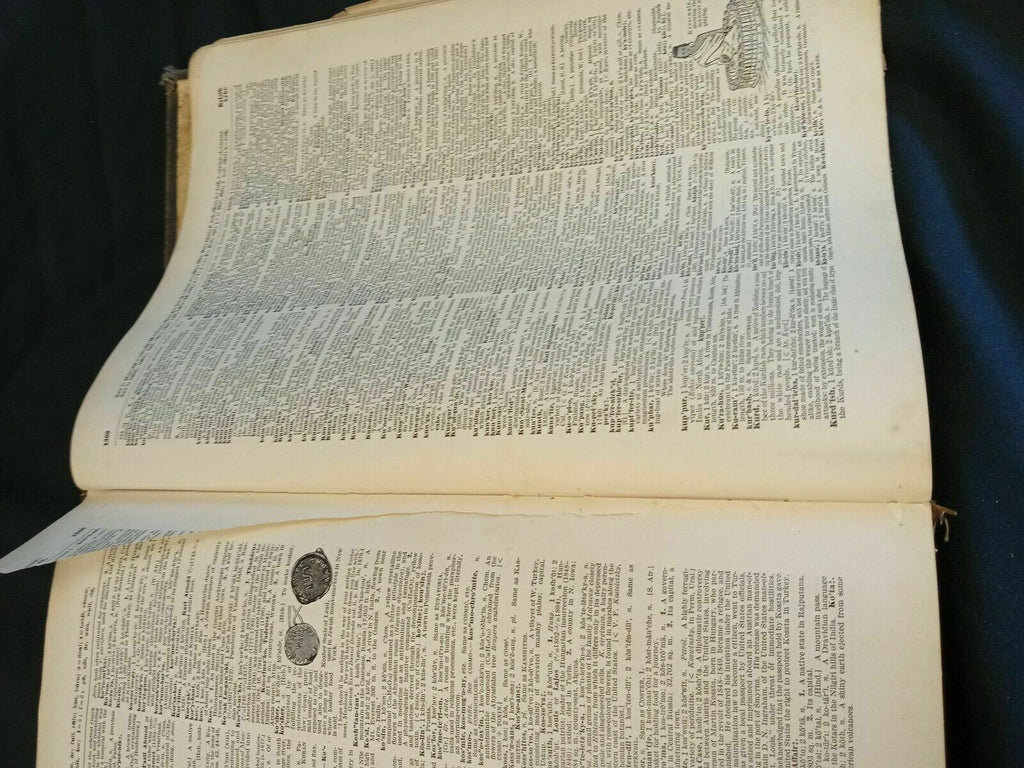 The New Standard English Dictionary M-Z Pre 1920 Waverley -(7842)