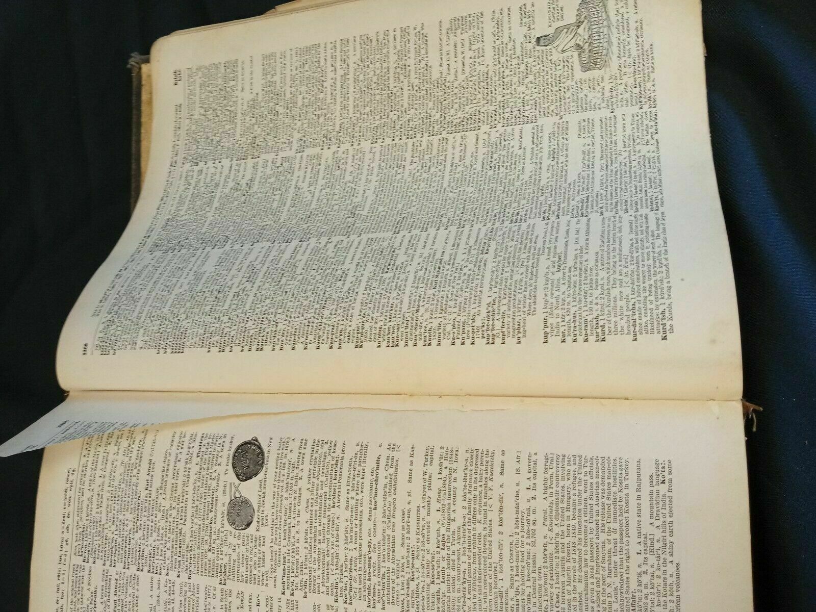 The New Standard English Dictionary M-Z Pre 1920 Waverley -(7842)