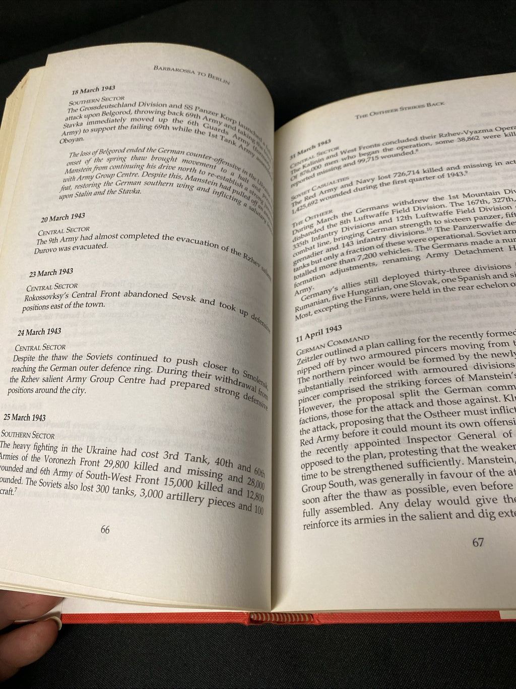 Book Barbarossa To Berlin - Brian Taylor - 2004 1st Ed (1514)