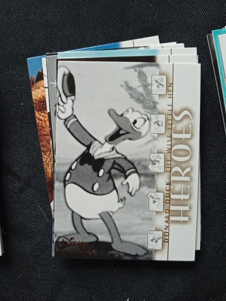 Upper Deck 2003 Disney Treasures Series Set 1 missing x 89 Trading Cards -(5738)