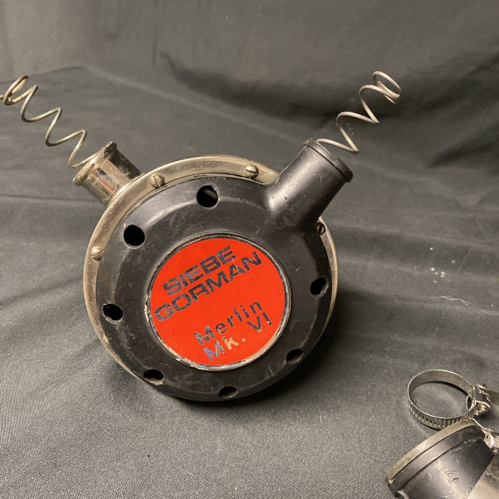 Vintage Siebe Gorman Merlin Mk 6 Scuba Diving Regulator untested