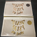 Create Your Own Banner x 2 packs GOLD / ROSE GOLD Party Birthday (5335)