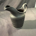 Vintage Black Basalt Jug / Creamer 12cm tall Wedgwood? - (1979)