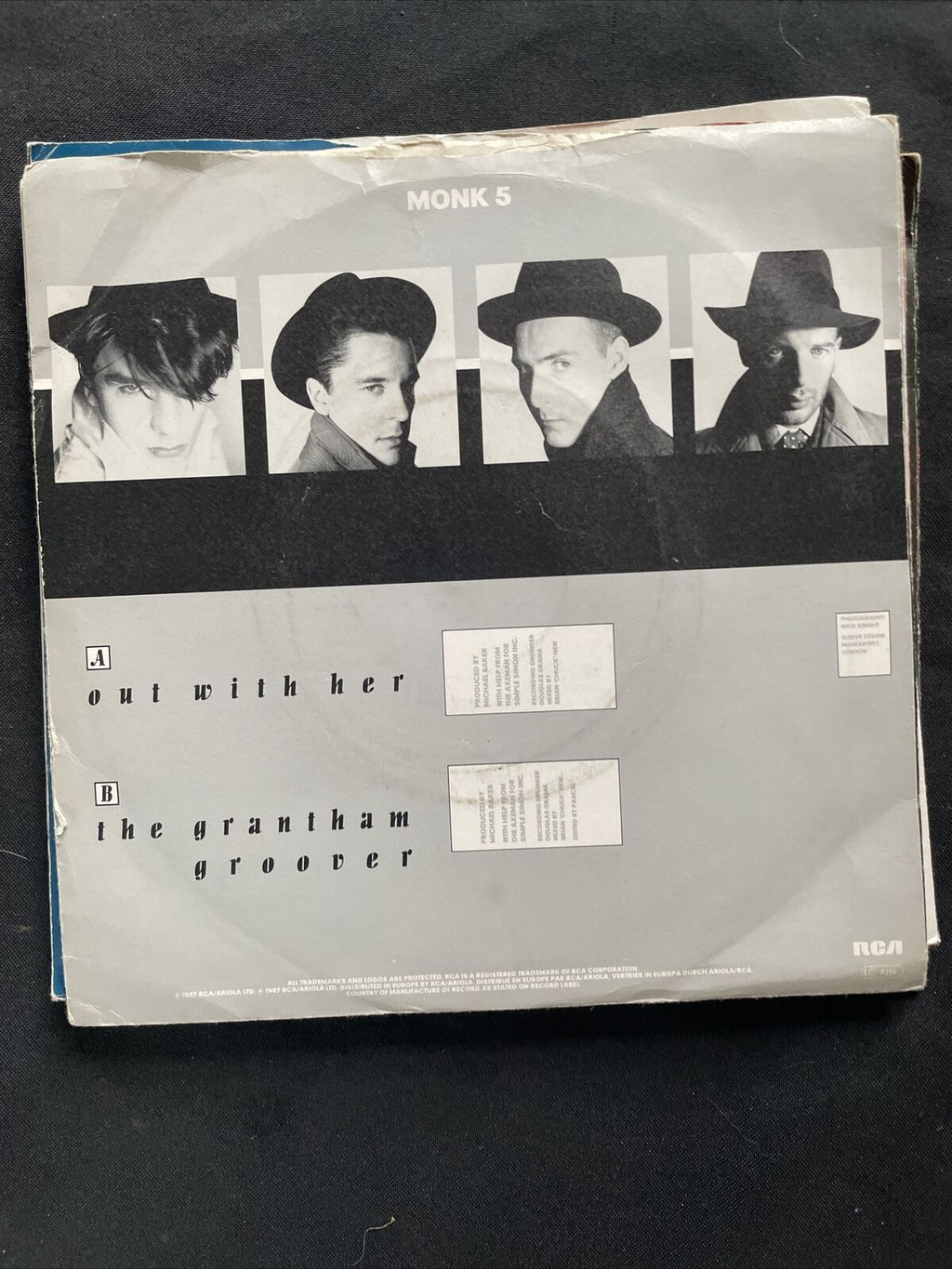 Vinyl Records 7" Singles 5 x 1980's Stevie Wonder & The Blow Monkeys - 9430