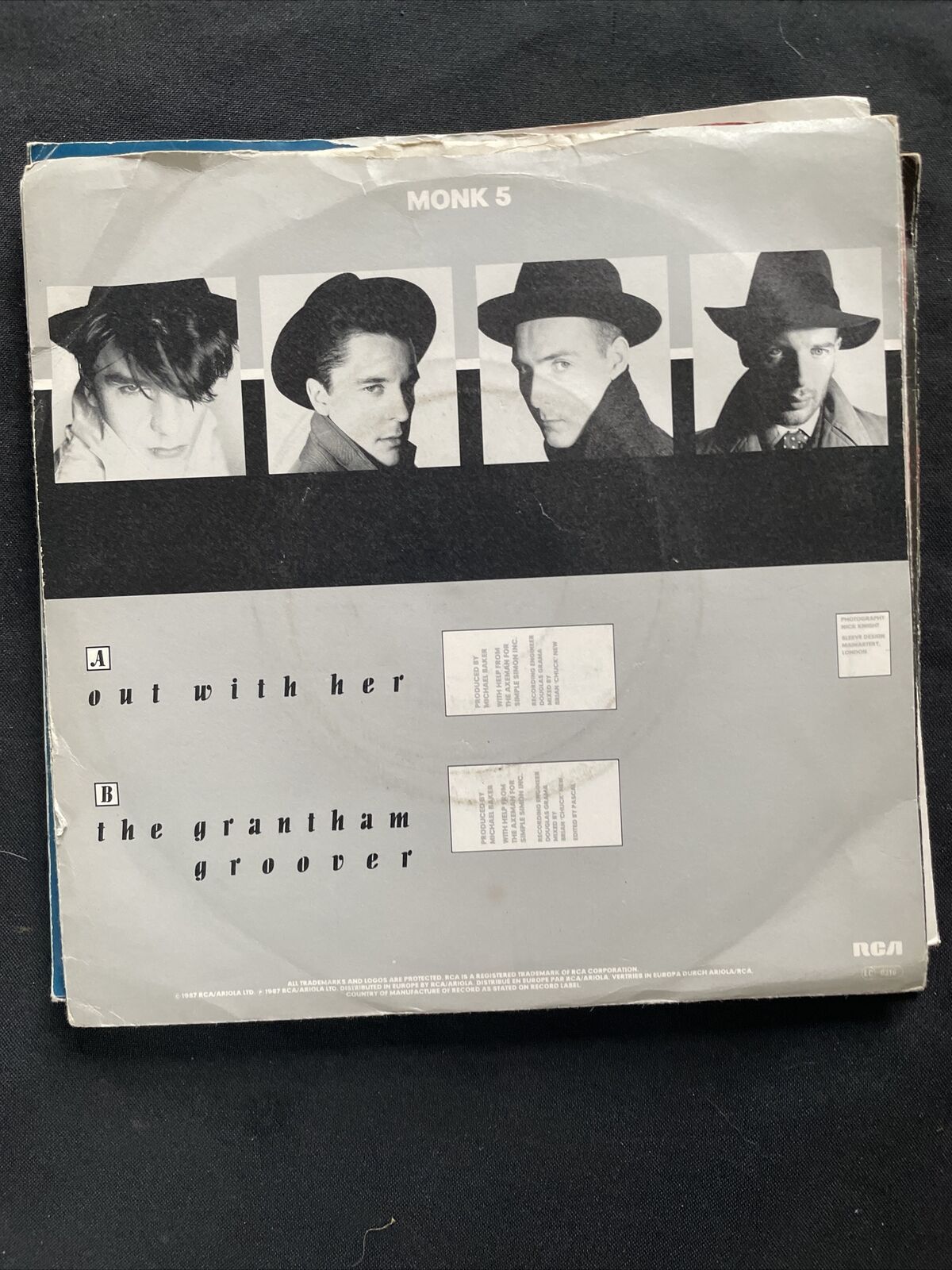 Vinyl Records 7" Singles 5 x 1980's Stevie Wonder & The Blow Monkeys - 9430