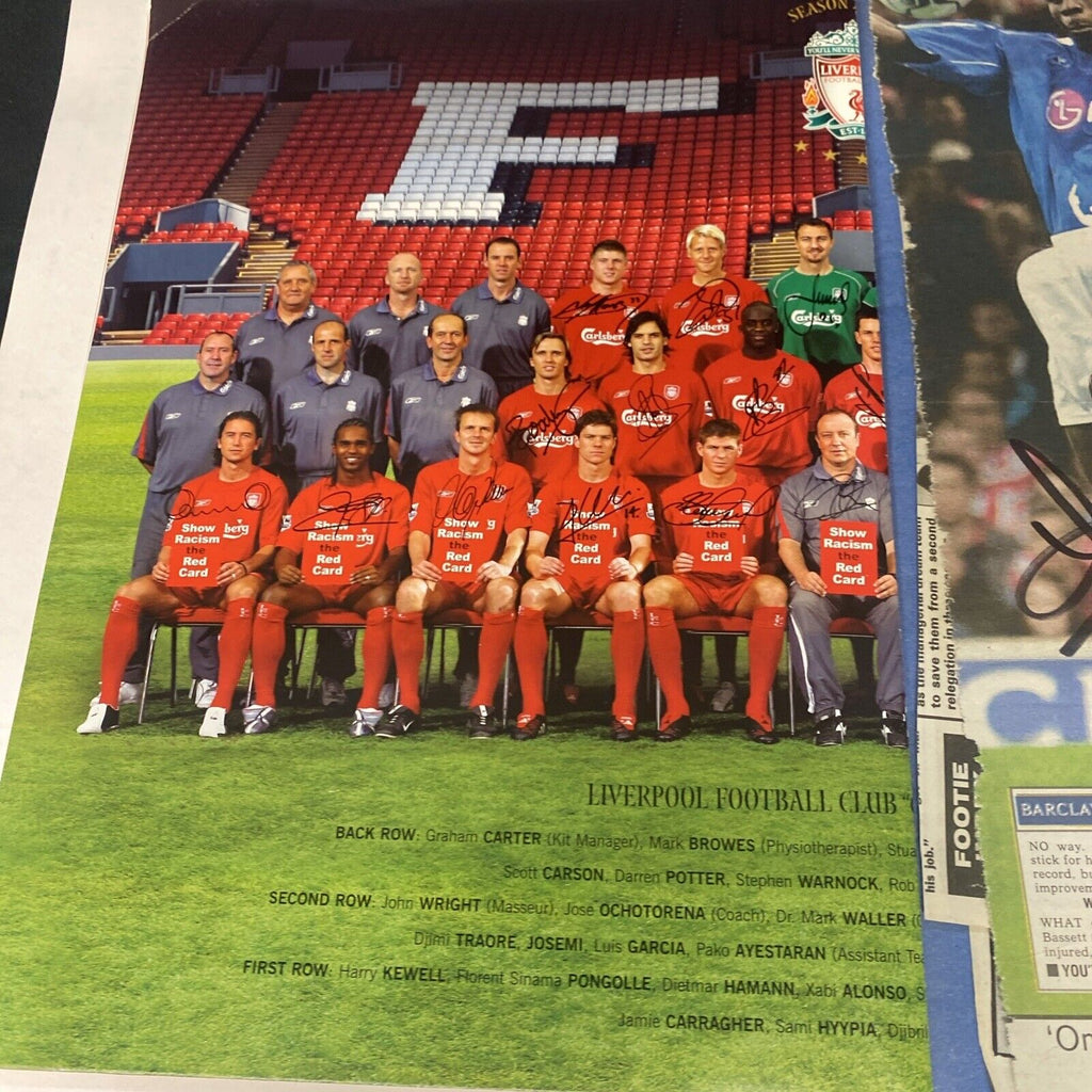 27 Genuine Premier League Footballers Autographs from the early 2000's - (8942)