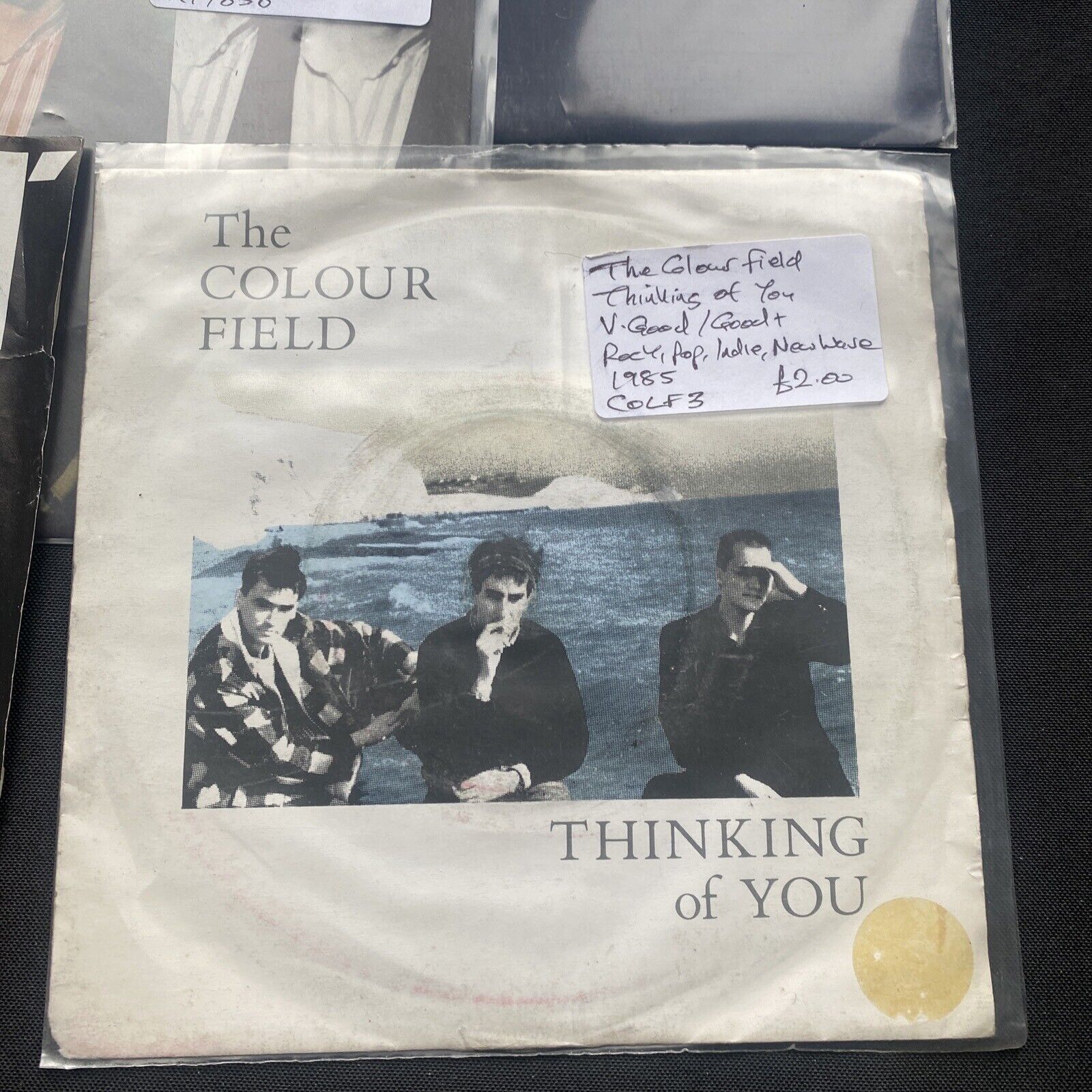 Vinyl Records 7" Singles 5 x 1980's Damian, Deacon Blue, Coulor Field Etc -(9480